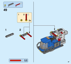 LEGO 60198 instructions page 57 – build guide