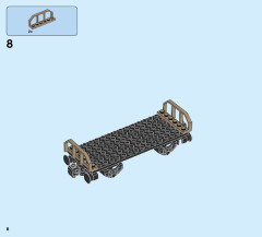 LEGO 60198 instructions page 8 – build guide