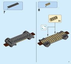 LEGO 60198 instructions page 7 – build guide