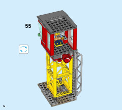LEGO 60198 instructions page 74 – build guide
