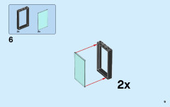 LEGO 60200 instructions page 9 – build guide