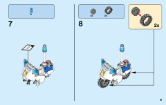 LEGO 60200 instructions page 9 – build guide