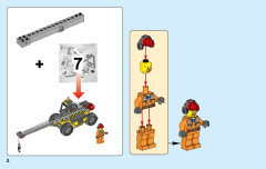 LEGO 60200 instructions page 2 – build guide