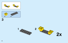 LEGO 60200 instructions page 4 – build guide