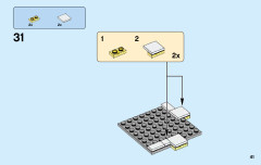 LEGO 60200 instructions page 41 – build guide