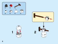 LEGO 60203 instructions page 8 – build guide