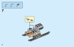 LEGO 60203 instructions page 8 – build guide