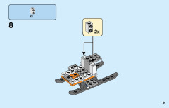 LEGO 60203 instructions page 9 – build guide