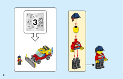 LEGO 60203 instructions page 2 – build guide