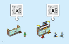 LEGO 60203 instructions page 2 – build guide