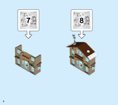 LEGO 60203 instructions page 2 – build guide