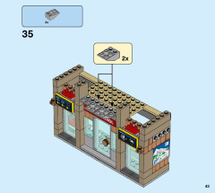 LEGO 60203 instructions page 43 – build guide