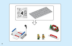 LEGO 60203 instructions page 2 – build guide