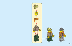 LEGO 60203 instructions page 3 – build guide