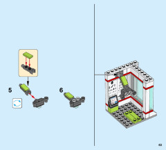 LEGO 60204 instructions page 63 – build guide