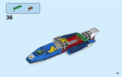 LEGO 60208 instructions page 35 – build guide