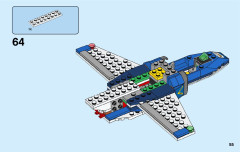 LEGO 60208 instructions page 55 – build guide
