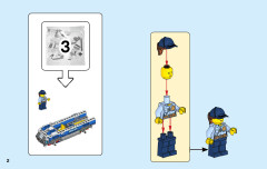 LEGO 60209 instructions page 2 – build guide