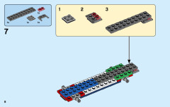 LEGO 60209 instructions page 8 – build guide