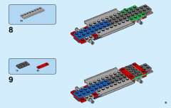 LEGO 60209 instructions page 9 – build guide