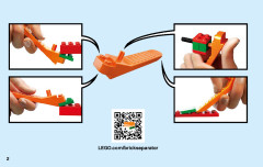 LEGO 60210 instructions page 2 – build guide