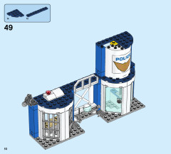 LEGO 60210 instructions page 10 – build guide