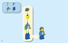 LEGO 60212 instructions page 4 – build guide