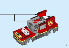 LEGO 60214 instructions page 9 – build guide