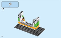 LEGO 60214 instructions page 18 – build guide