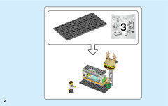 LEGO 60214 instructions page 2 – build guide