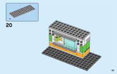 LEGO 60214 instructions page 23 – build guide