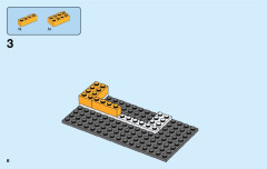 LEGO 60214 instructions page 6 – build guide