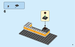 LEGO 60214 instructions page 9 – build guide