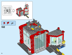 LEGO 60215 instructions page 76 – build guide