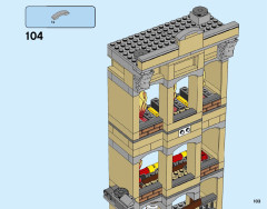 LEGO 60216 instructions page 103 – build guide