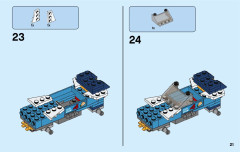 LEGO 60218 instructions page 21 – build guide