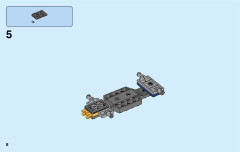 LEGO 60218 instructions page 8 – build guide