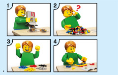 LEGO 60219 instructions page 2 – build guide