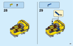 LEGO 60219 instructions page 23 – build guide