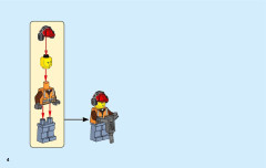 LEGO 60219 instructions page 4 – build guide