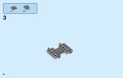 LEGO 60219 instructions page 6 – build guide
