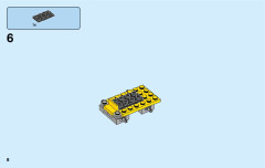 LEGO 60219 instructions page 8 – build guide