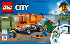 LEGO 60220 instructions page 1 – build guide