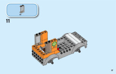 LEGO 60220 instructions page 17 – build guide
