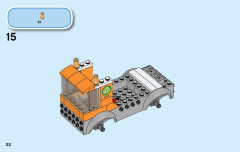 LEGO 60220 instructions page 22 – build guide
