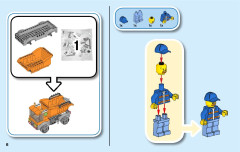 LEGO 60220 instructions page 6 – build guide