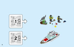 LEGO 60221 instructions page 4 – build guide