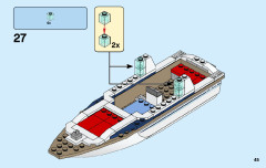LEGO 60221 instructions page 45 – build guide