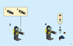 LEGO 60221 instructions page 7 – build guide