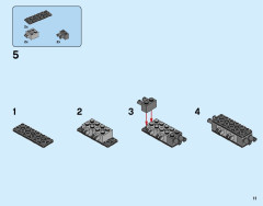 LEGO 60222 instructions page 11 – build guide